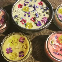 Atelier bougies florales recyclées à Schirmeck (67)