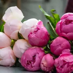 Atelier bouquet de 10 pivoines au labyrinthe de Gally à St-Cyr