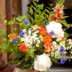 Atelier bouquet de fleurs fraîches à Paris 19ème