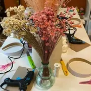 Atelier bouquet de fleurs séchées à Paris 15ème