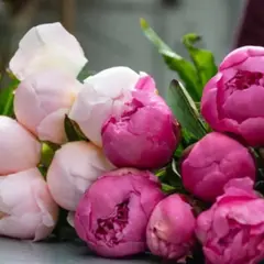 Atelier bouquet pour la Fête de la pivoine à St Denis
