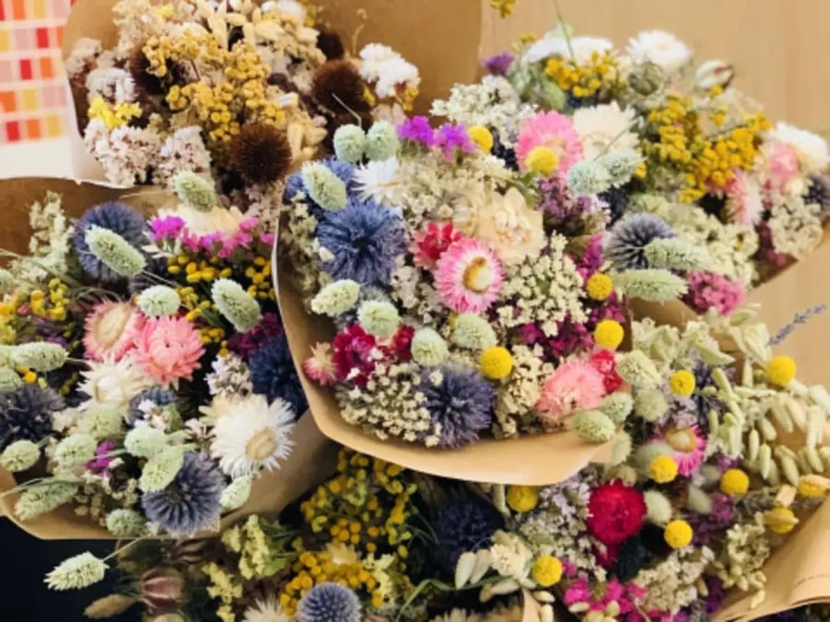 Atelier bouquet sec dans une ferme près de Lyon (69)