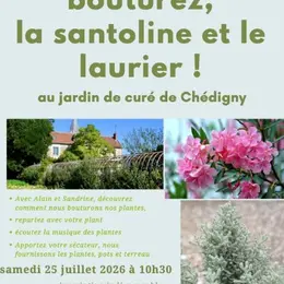 Atelier boutures au jardin