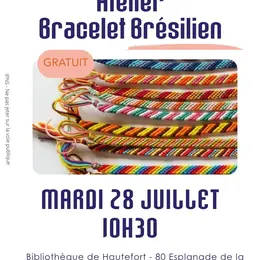 Atelier bracelets brésiliens