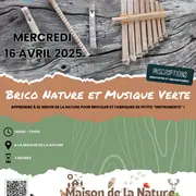 Atelier bricolage nature et musique verte