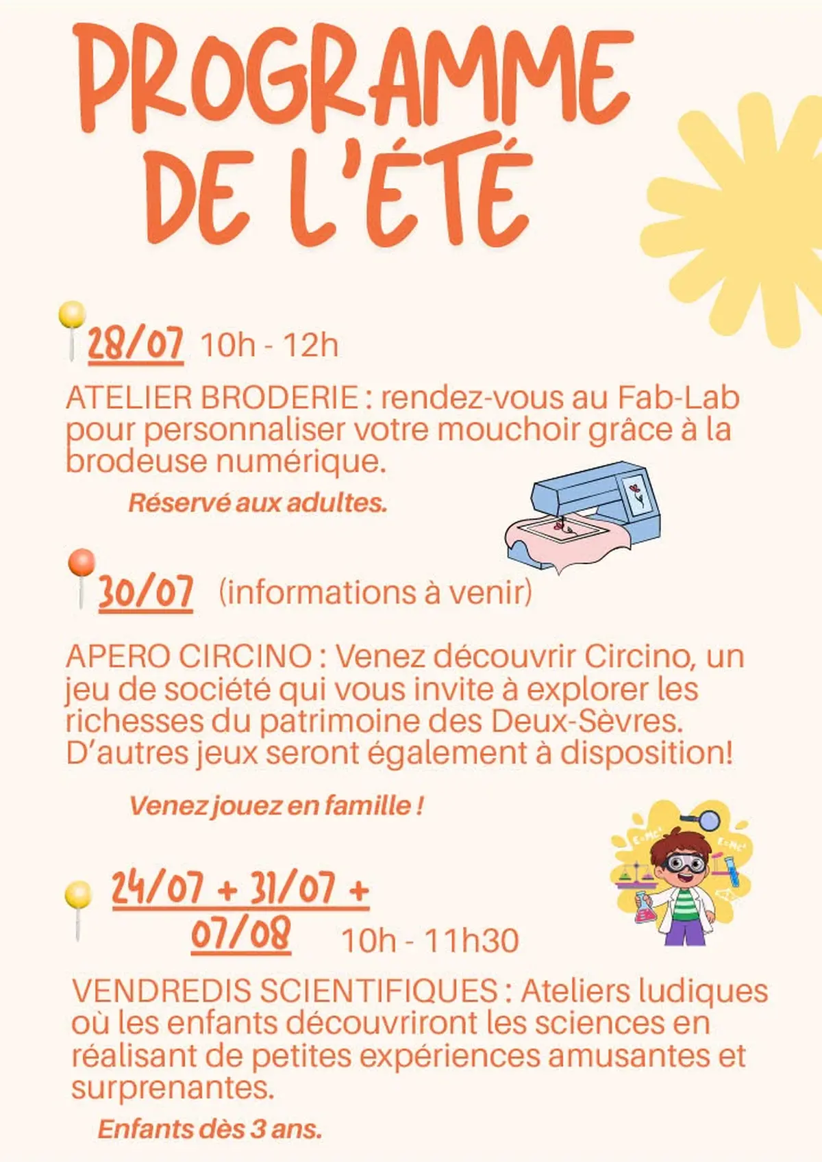 Atelier broderie