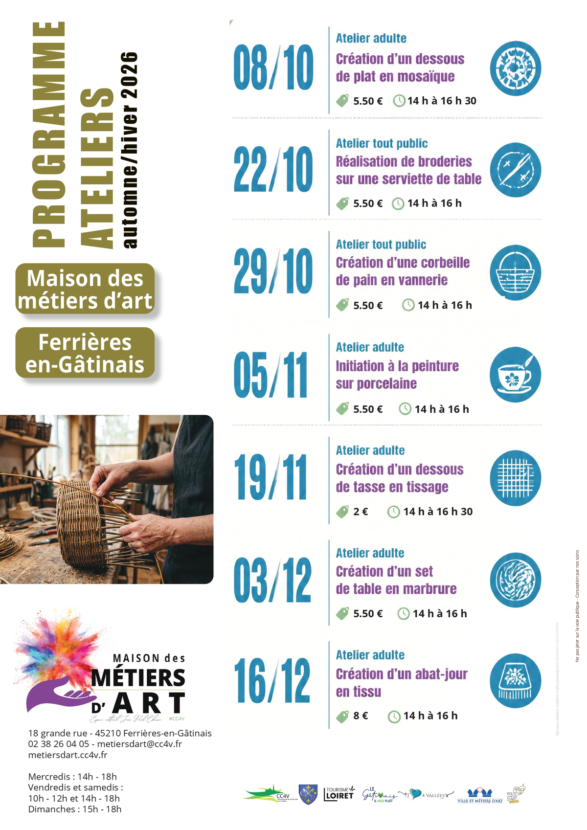 Atelier broderie