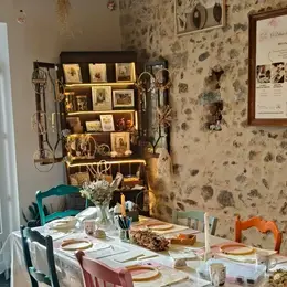 Atelier Broderie sur photo et carte ancienne
