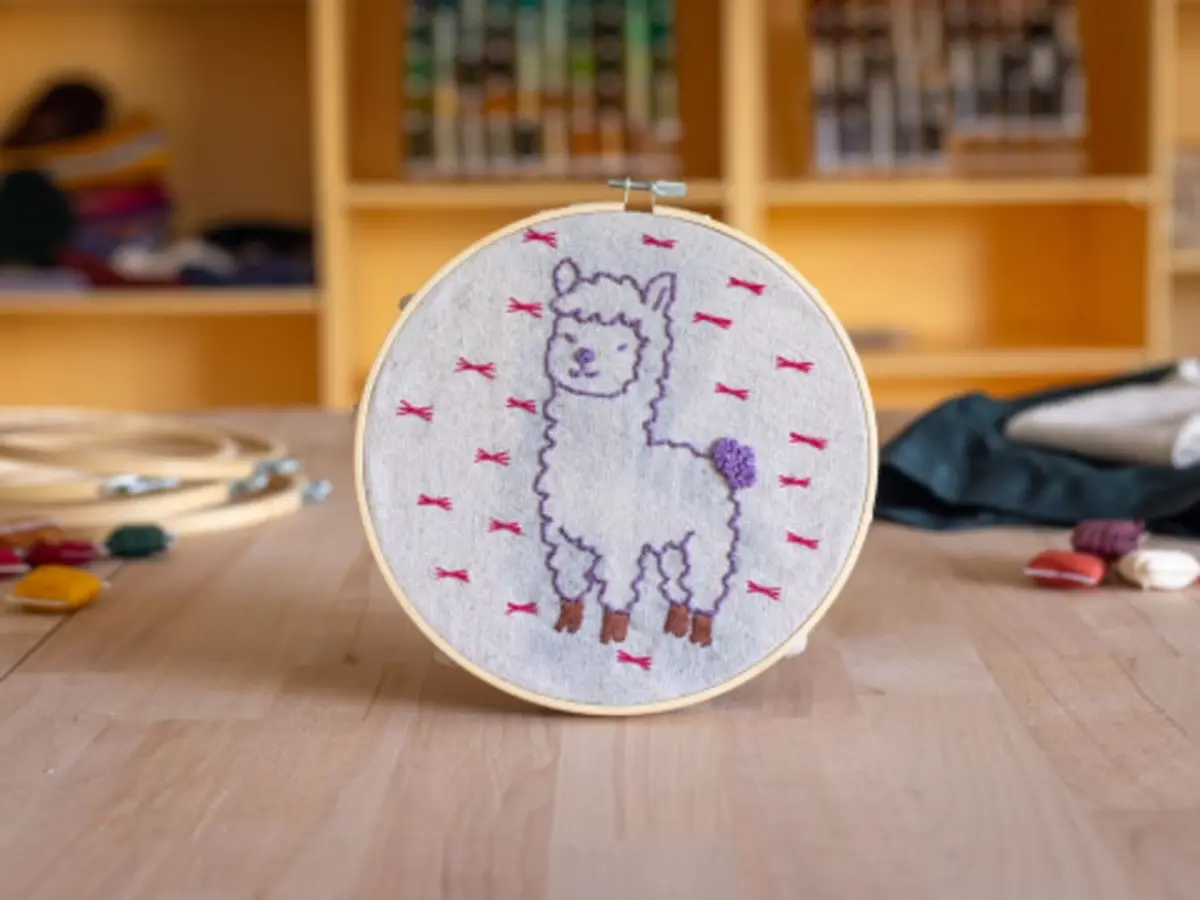 Atelier broderie sur tambour à Mérignac (33)