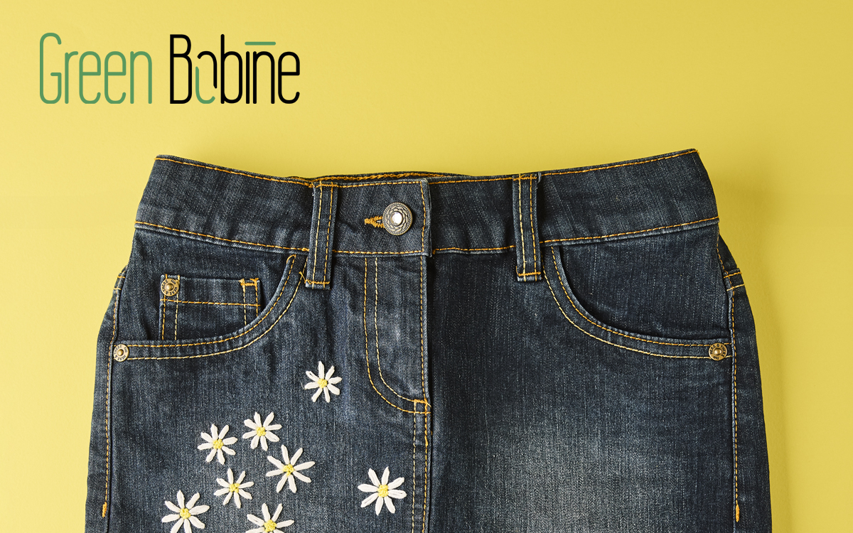 Atelier broderie upcycling avec Green Bobine