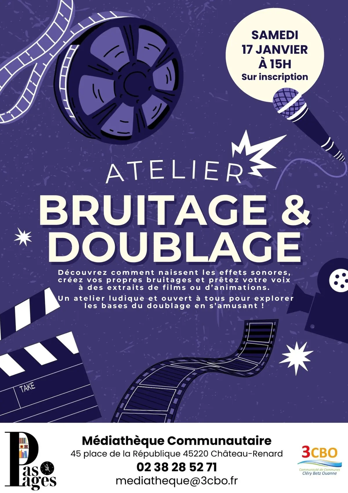 Atelier Bruitage/doublage