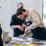 Atelier bûche au chocolat  à Éguilles (13)