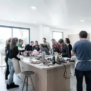 Atelier bûche aux fruits  à Éguilles (13)