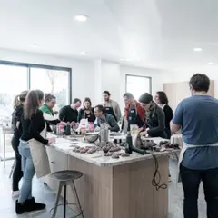 Atelier bûche aux fruits  à Éguilles (13)