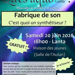 Atelier C'Est Quoi Un Synthetiseur ?