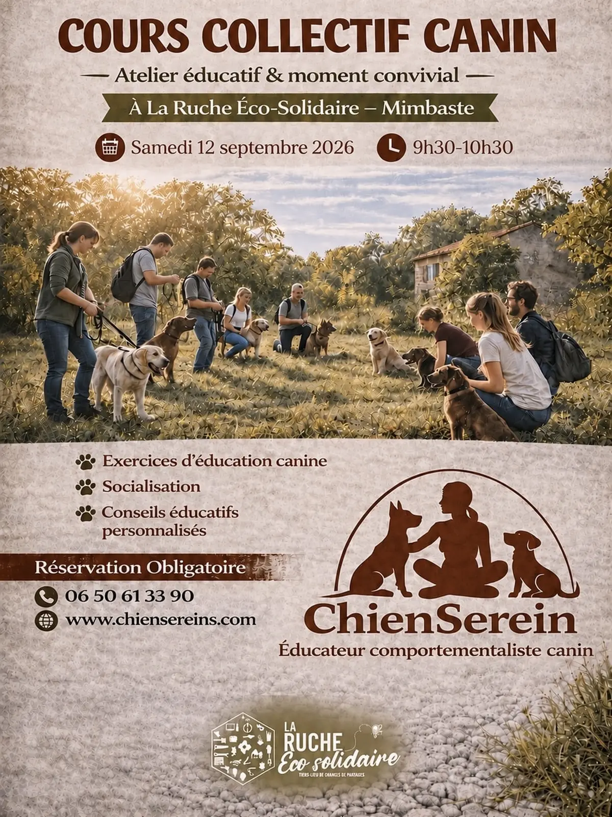 Atelier canin
