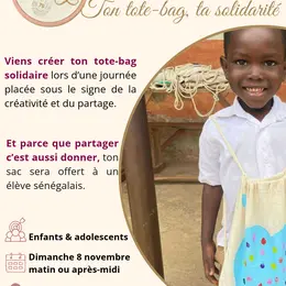Atelier caritatif : Cartables solidaires