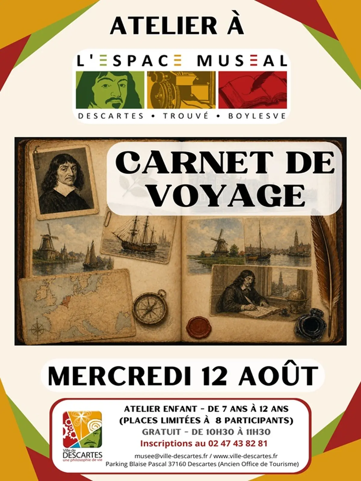 Atelier  Carnet de voyage 