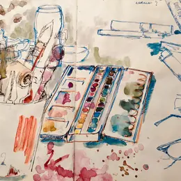 Atelier carnet de voyage imaginaire à Niort