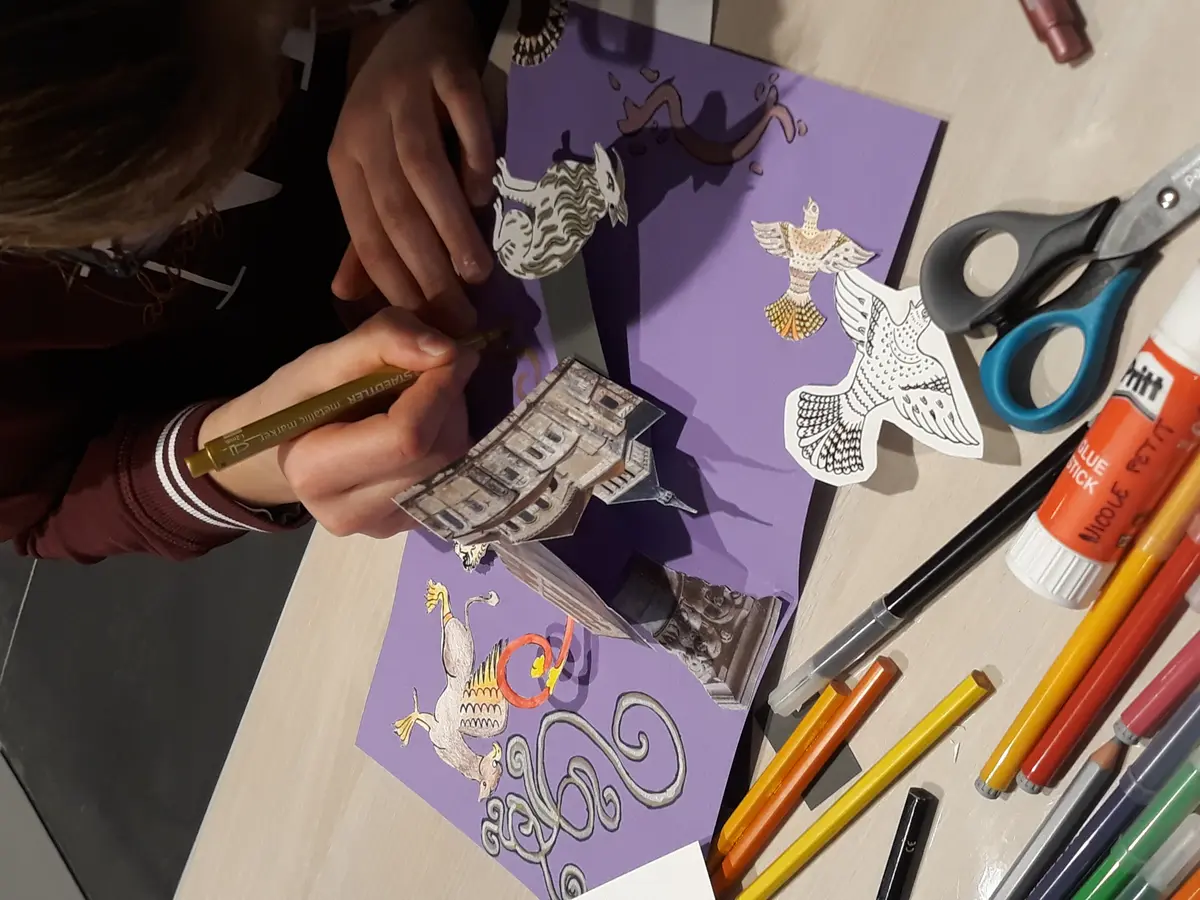 Atelier carte de Noël Pop-Up