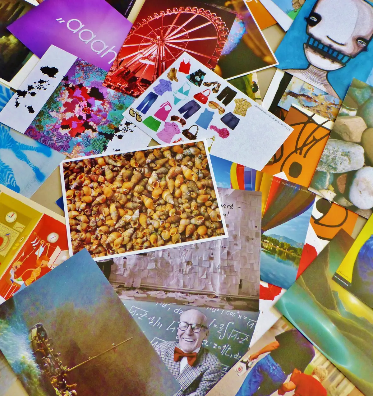 Atelier - carte postale intemporelle