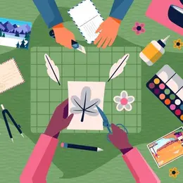 Atelier cartes postales