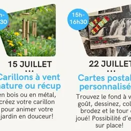 Atelier cartes postales personnalisées