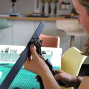 Atelier ceinture en cuir à tannage végétal à Annecy (74)