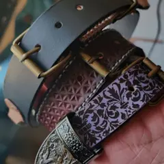 Atelier ceinture en cuir à Tuffé Val de la Chéronne (72)
