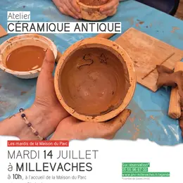 Atelier céramique antique