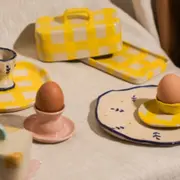 Atelier Céramique création de mon set de brunch à Bayas (33)