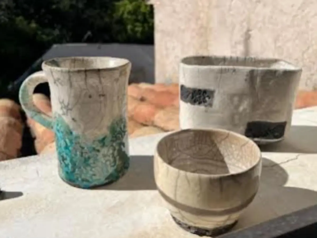 Atelier céramique technique du Raku à Peymeinade (06)