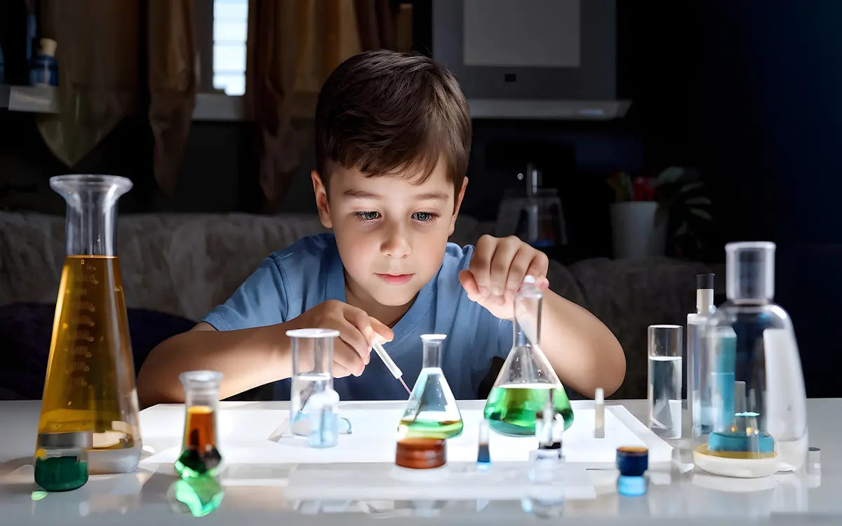 Atelier chimie des pitchouns