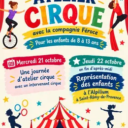 Atelier cirque pour enfants à Eygalières