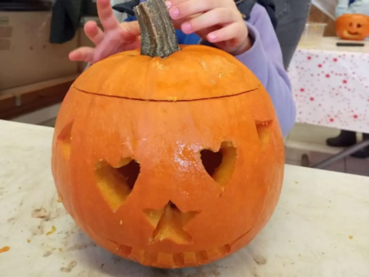 Atelier citrouille d'Halloween à Hergnies (59)