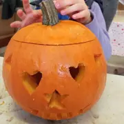 Atelier citrouille d'Halloween à Hergnies (59)