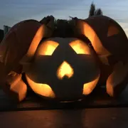 Atelier citrouille d'Halloween à la cueillette de Cergy (95)