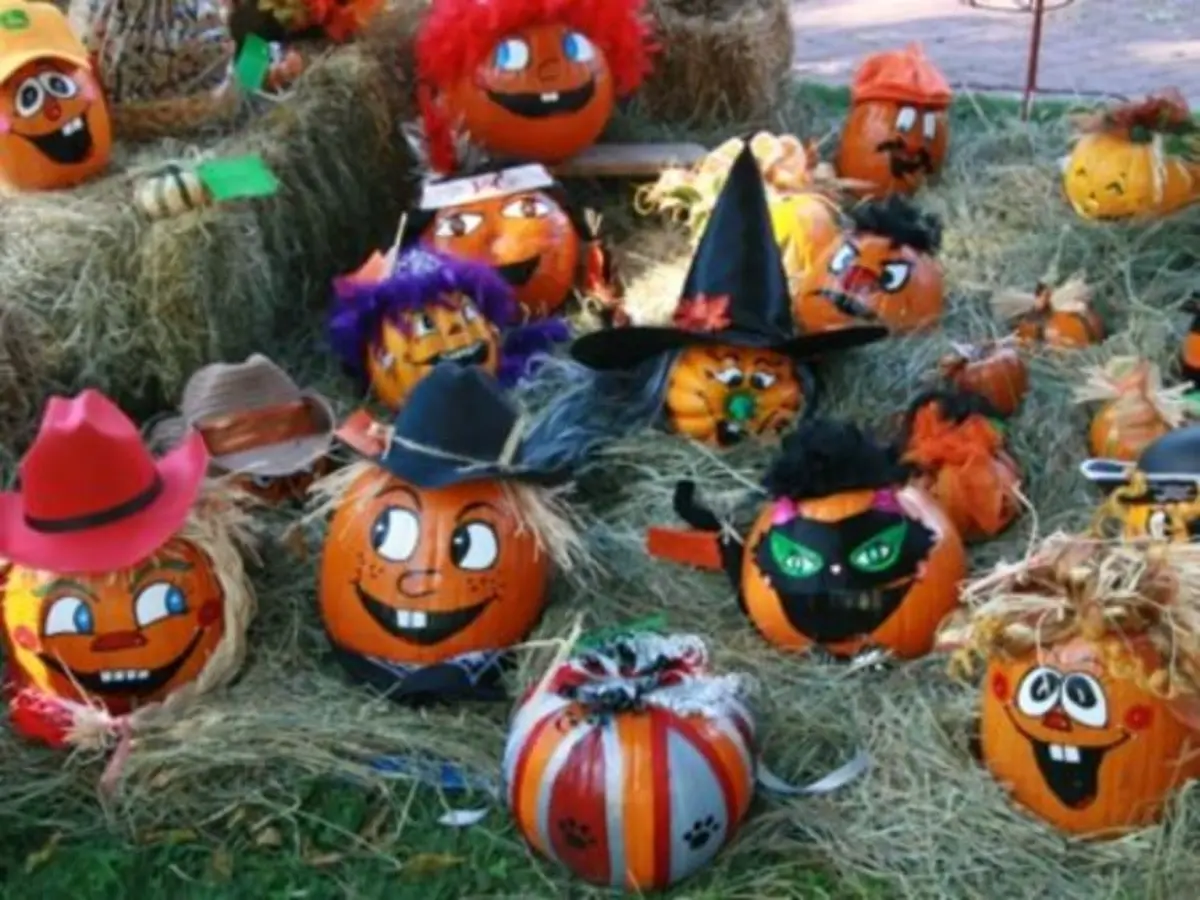 Atelier citrouille d'Halloween à la cueillette de Troyes