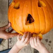 Atelier citrouille pour Halloween à la Cueillette de Férin (59)