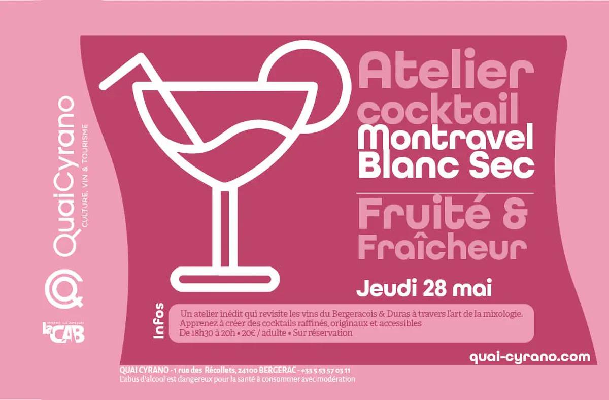 Atelier cocktail | Rosette : douceur & mixologie