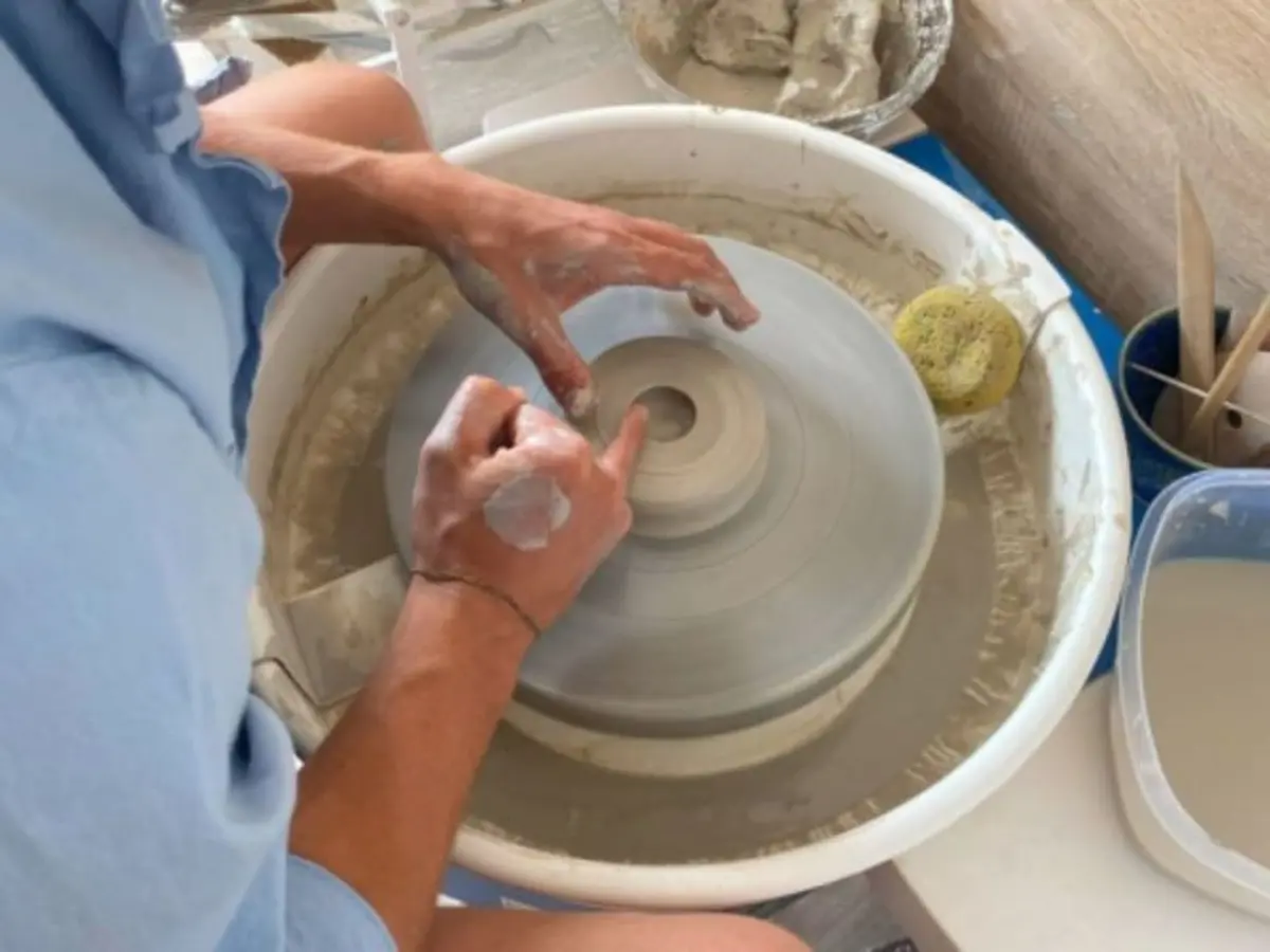 Atelier complet de tournage en céramique à Mareil-Marly (78)