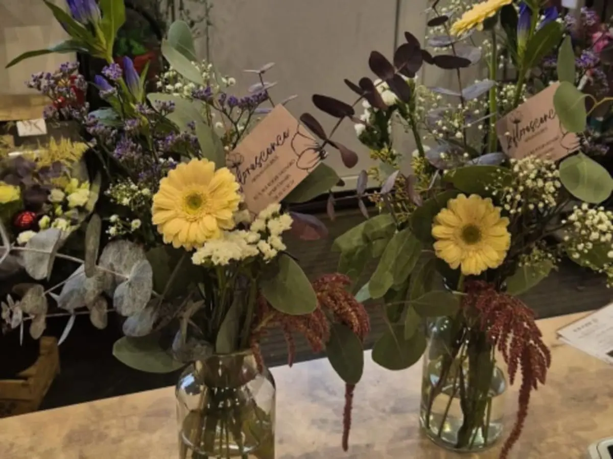 Atelier composition florale de saison à Famars (59)