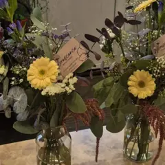 Atelier composition florale de saison à Famars (59)