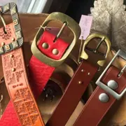 Atelier conception d'une ceinture en cuir à Arbonne (64)