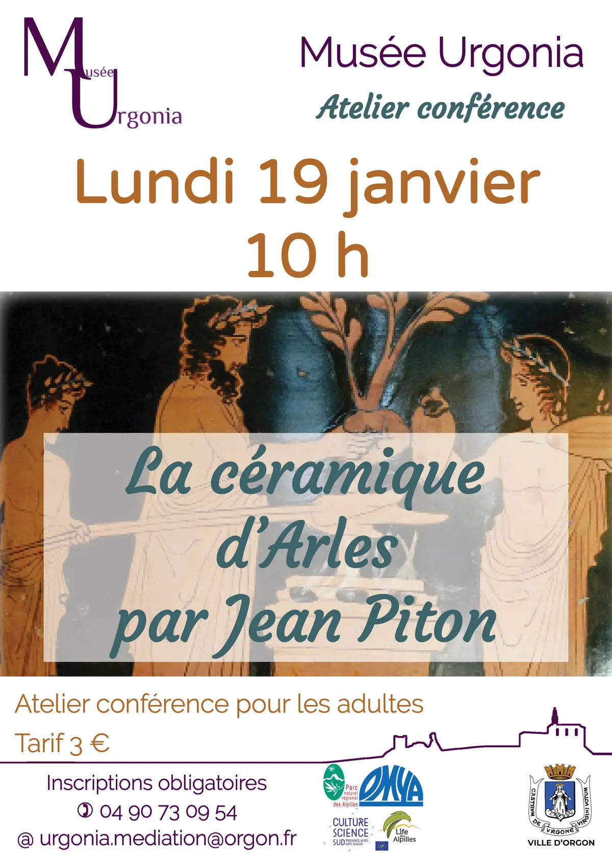 Atelier conférence La céramique d’Arles