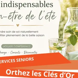 Atelier Conférence : Les indispensables bien-être de l'été