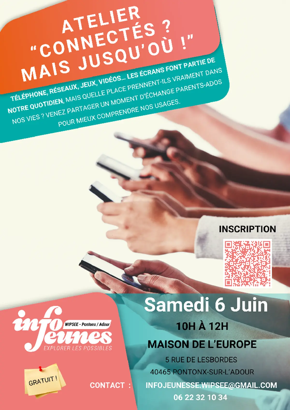 Atelier : Connectés ? Mais jusqu'où !