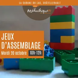 Atelier construction : jeux d'assemblage