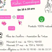 Atelier cosmétique naturel spécial ado