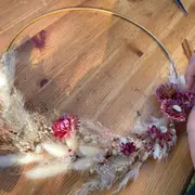 Atelier couronne de fleurs à Moirans (38)